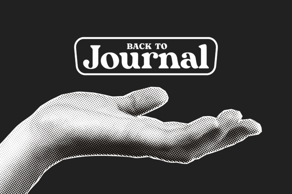 Logo ufficiale del blog back to journal. Il blog sul journaling di riferimento in Italia -